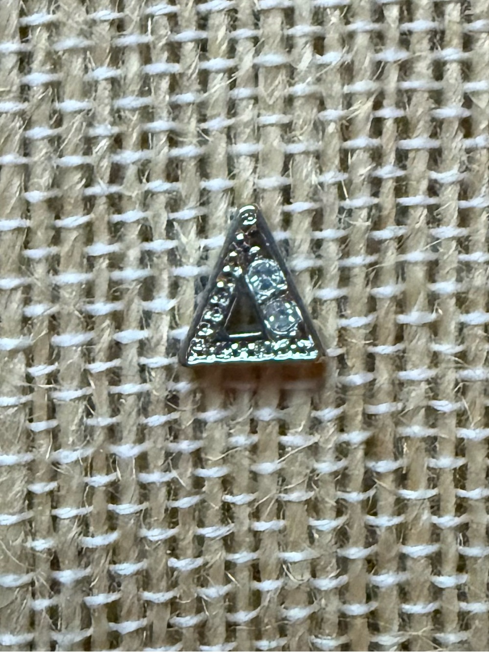 Origami Owl Delta Greek Letter Charm